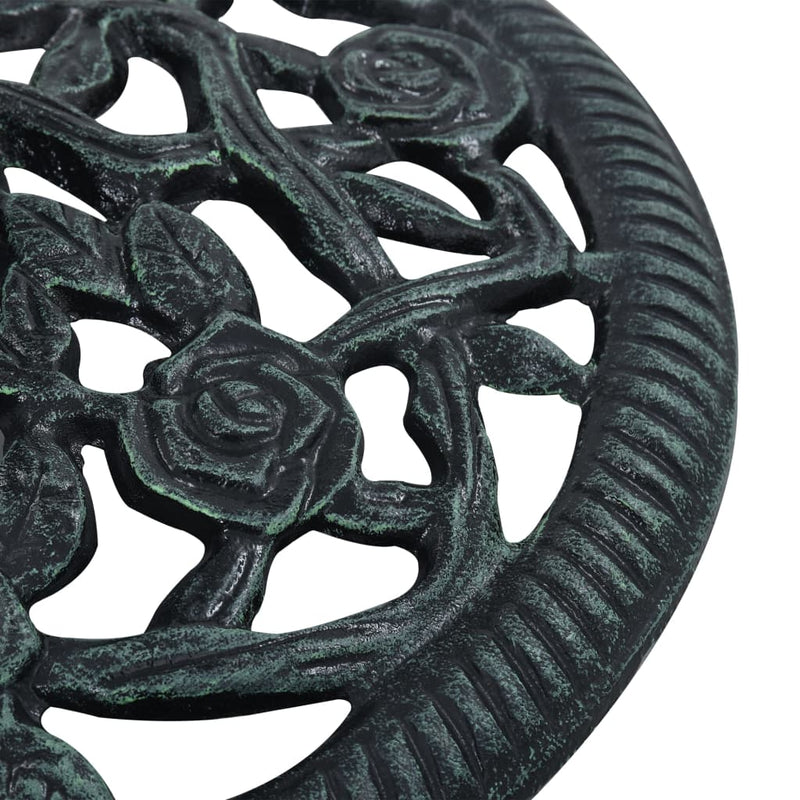 vidaXL Umbrella Base Bronze 12 kg 48 cm Cast Iron