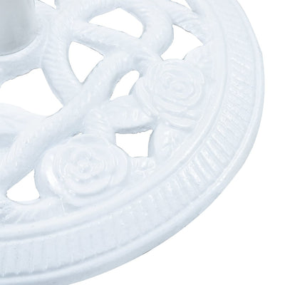 vidaXL Umbrella Base Black and Bronze 9 kg 40 cm Cast Iron