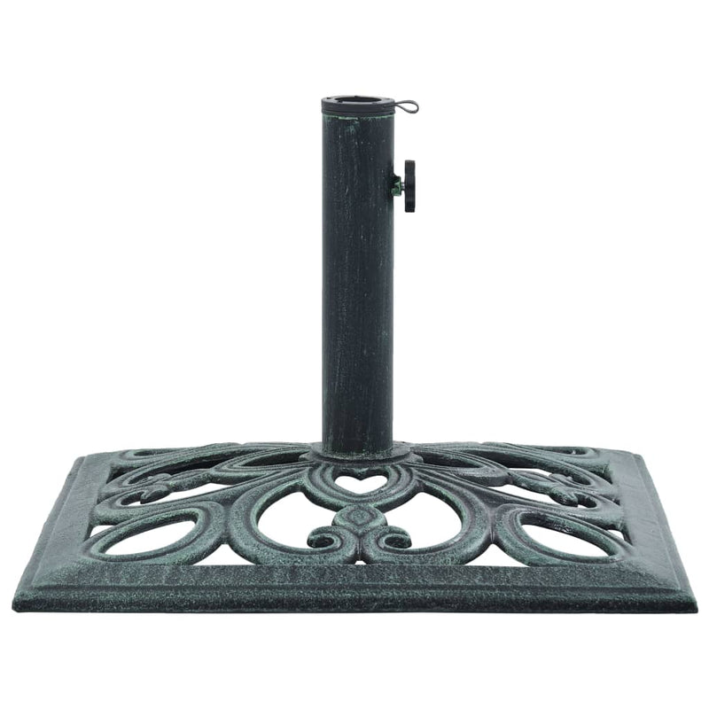 vidaXL Umbrella Base Black and Bronze 9 kg 40 cm Cast Iron