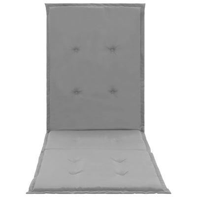 vidaXL Lounge Chair Cushion Grey 180x55x3 cm