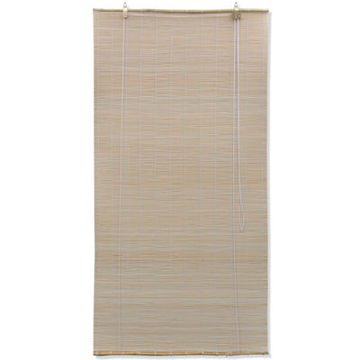 vidaXL Natural Bamboo Roller Blinds 4 pcs 120x160 cm