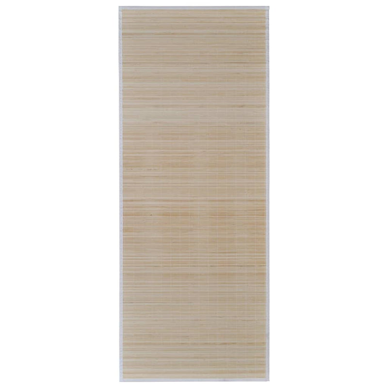 vidaXL Rectangular Natural Bamboo Rugs 2 pcs 120x180 cm