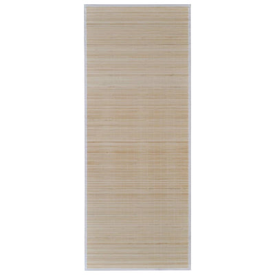 vidaXL Rectangular Natural Bamboo Rugs 4 pcs 120x180 cm