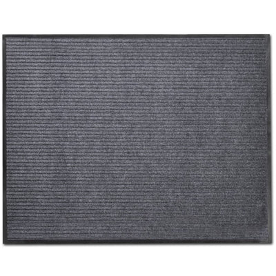 vidaXL PVC Door Mats 4 pcs Grey 90x60 cm