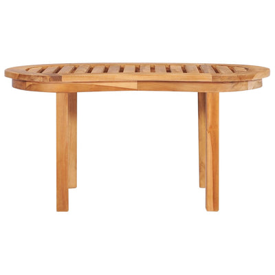 vidaXL Coffee Table 90x50x45 cm Solid Teak Wood