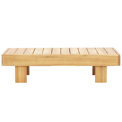 vidaXL Coffee Table 100x60x25 cm Solid Acacia Wood