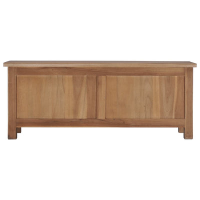 vidaXL TV Cabinet 120x30x40 cm Solid Teak Wood