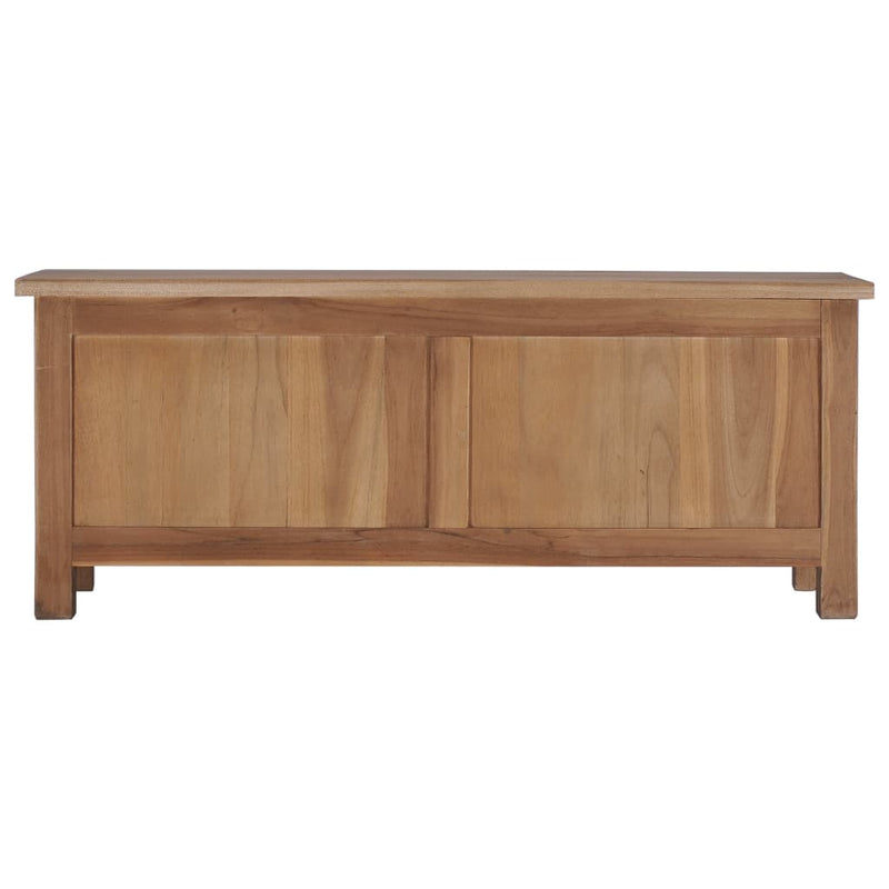 vidaXL TV Cabinet 120x30x40 cm Solid Teak Wood