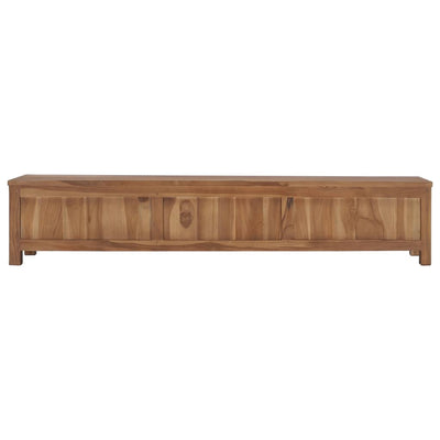 vidaXL TV Cabinet 120x30x40 cm Solid Teak Wood