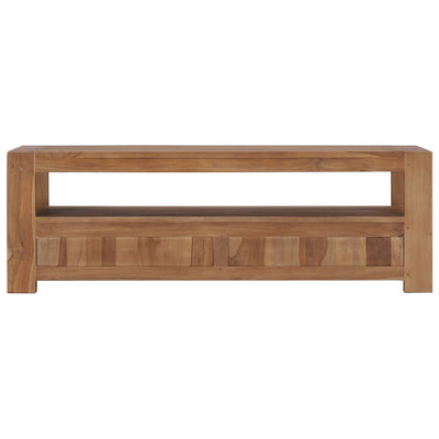 vidaXL TV Cabinet 120x30x40 cm Solid Teak Wood