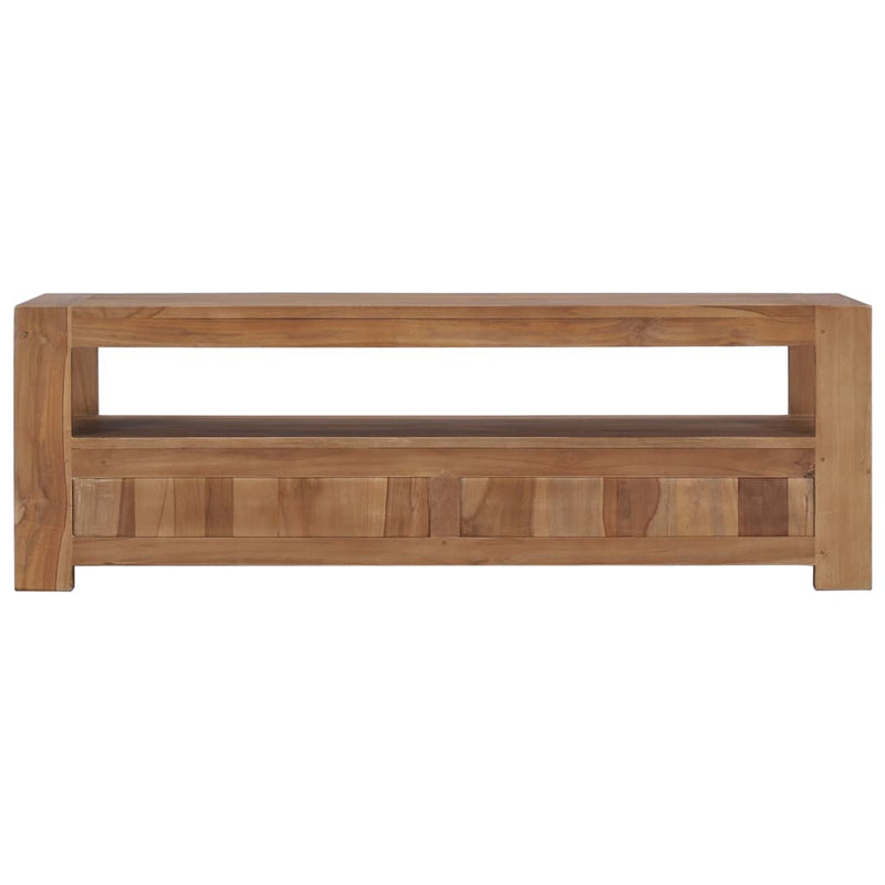 vidaXL TV Cabinet 120x30x40 cm Solid Teak Wood