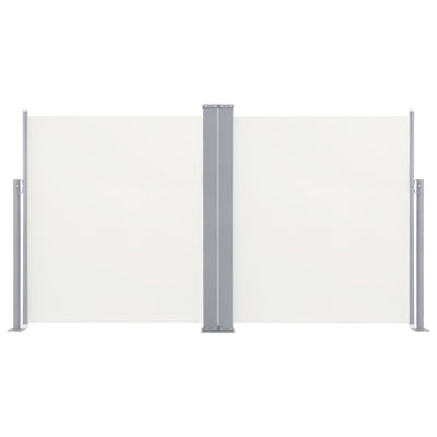 vidaXL Patio Retractable Double Side Awning 170x600 cm Anthracite