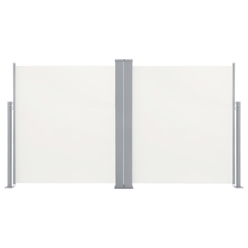 vidaXL Patio Retractable Double Side Awning 170x600 cm Anthracite