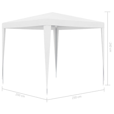 vidaXL Party Tent 4x6 m White