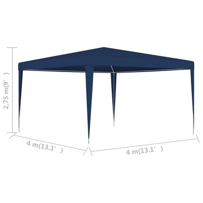 vidaXL Party Tent 4x9 m Blue