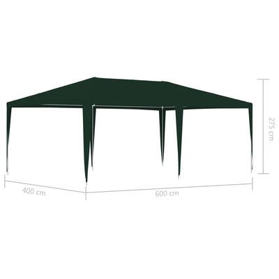 vidaXL Professional Party Tent 2.5x2.5 m Anthracite 90 g/m²
