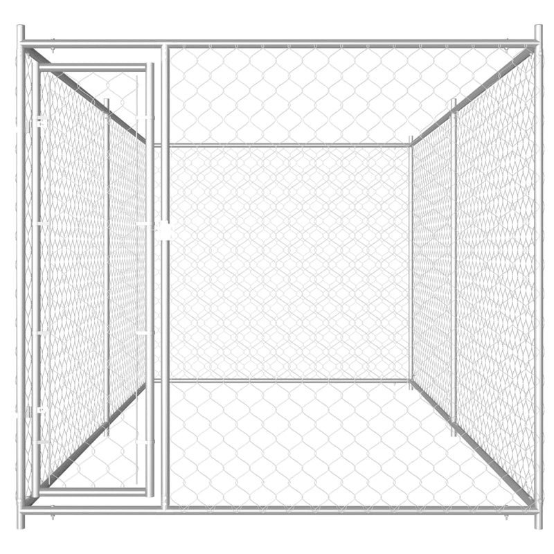 vidaXL Outdoor Dog Kennel 193x193x185 cm