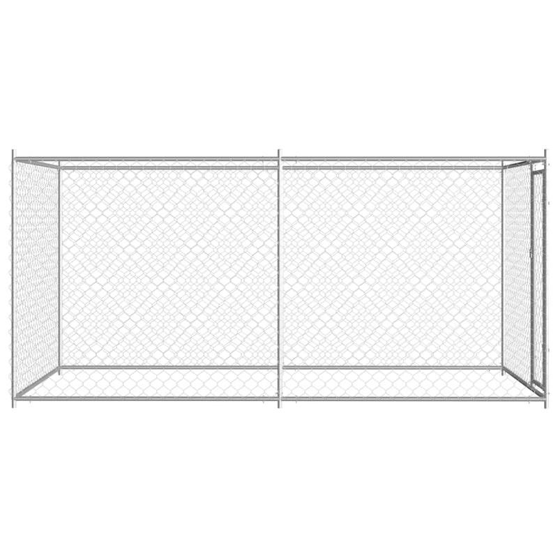 vidaXL Outdoor Dog Kennel 193x193x185 cm