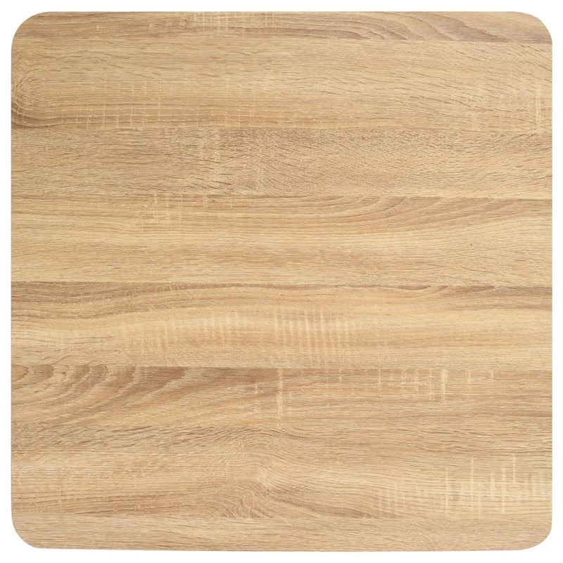 vidaXL Bistro Table Light Brown 60x60 cm MDF