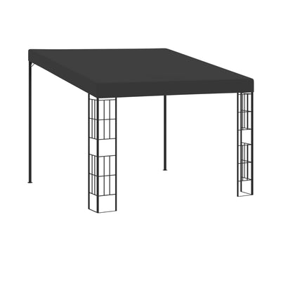 vidaXL Wall-mounted Gazebo 3x3 m Anthracite Fabric