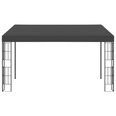 vidaXL Wall-mounted Gazebo 3x3 m Anthracite Fabric