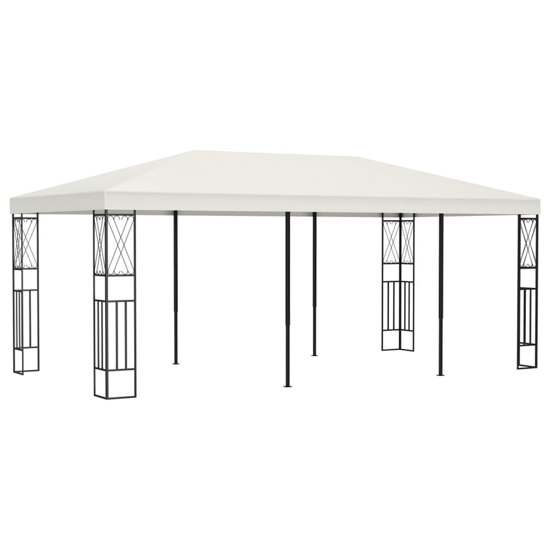 vidaXL Gazebo 3x6 m Anthracite Fabric