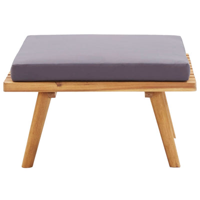 vidaXL 6 Piece Garden Lounge Set Solid Acacia Wood