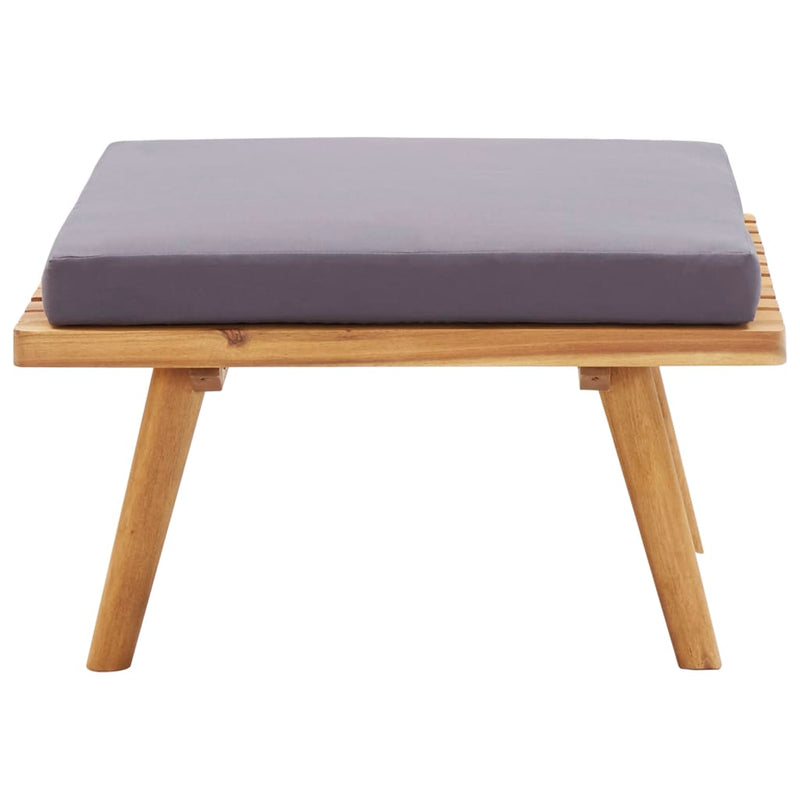 vidaXL 6 Piece Garden Lounge Set Solid Acacia Wood