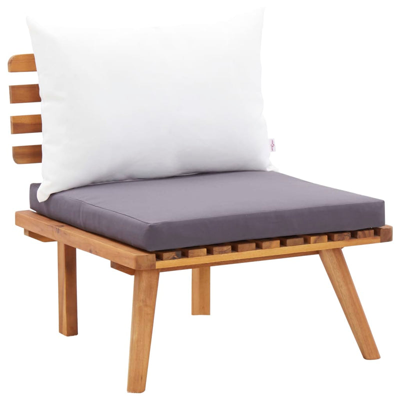 vidaXL 6 Piece Garden Lounge Set Solid Acacia Wood