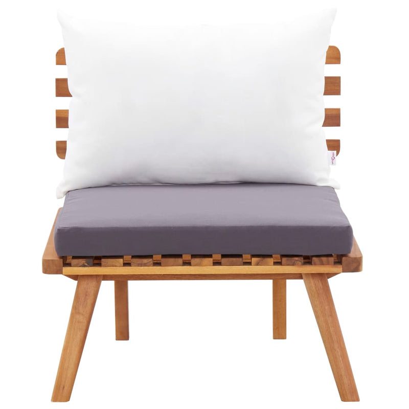 vidaXL 6 Piece Garden Lounge Set Solid Acacia Wood