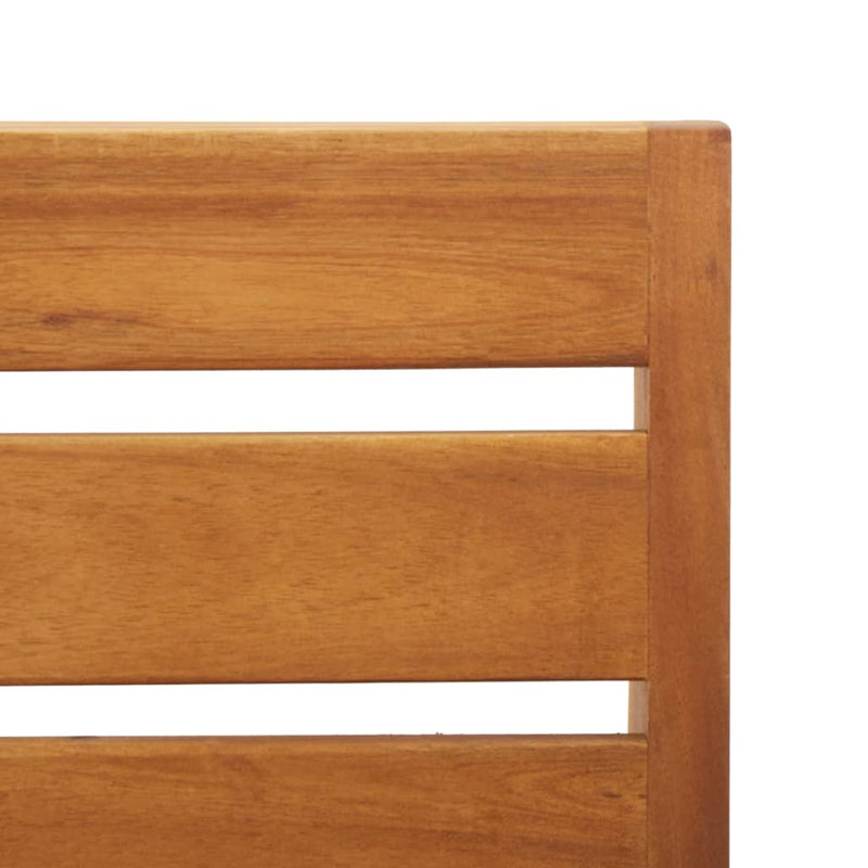 vidaXL Sectional Corner Sofa 1 pc with Cushions Solid Acacia Wood