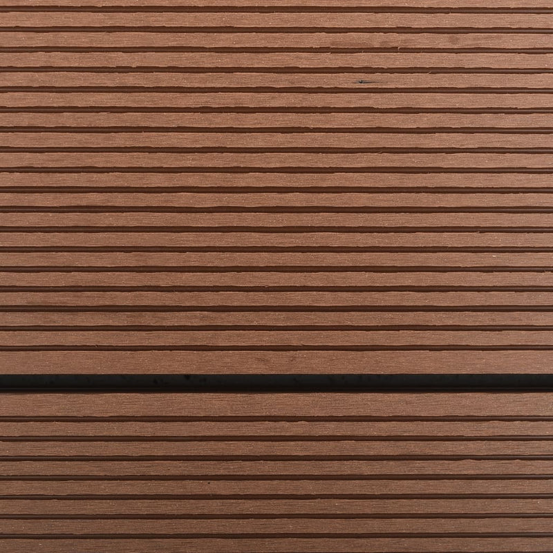 vidaXL Outdoor Shower Tray WPC Stainless Steel 110x62 cm Brown