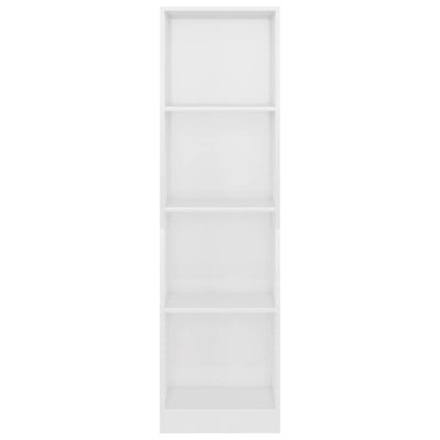 vidaXL 4-Tier Book Cabinet Sonoma Oak 40x24x142 cm Engineered Wood