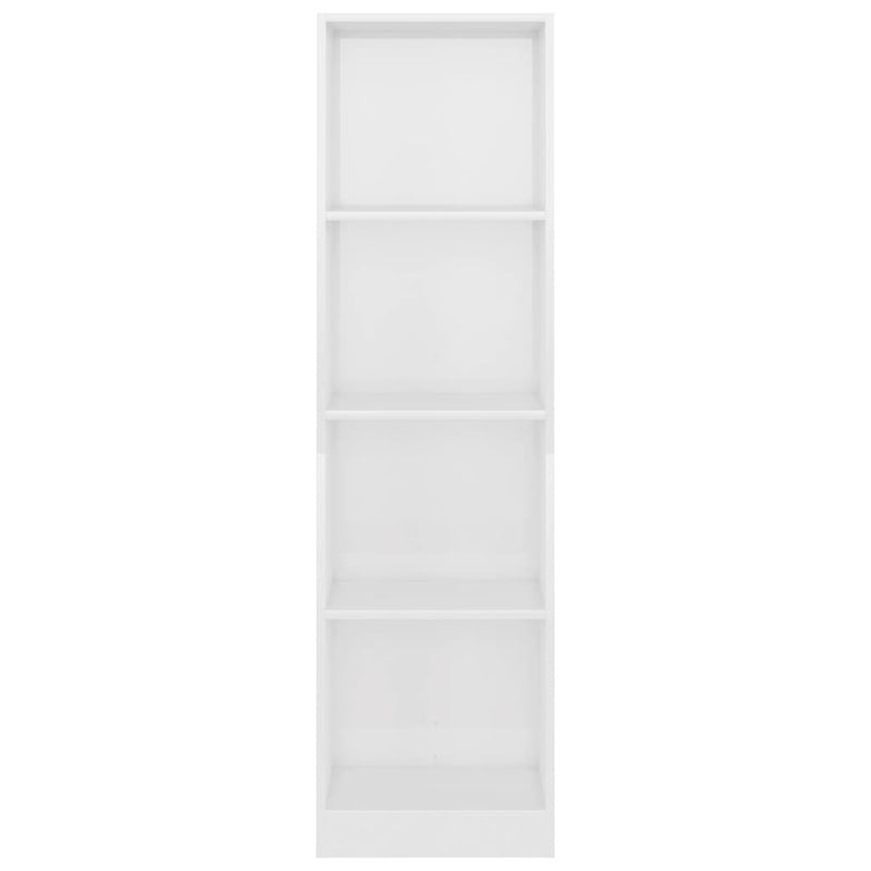 vidaXL 4-Tier Book Cabinet Sonoma Oak 40x24x142 cm Engineered Wood