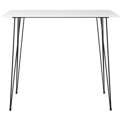 vidaXL Bar Table Black 120x60x105 cm