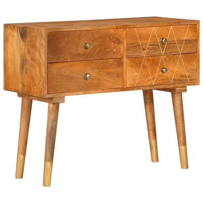 vidaXL Sideboard 85x40x70 cm Solid Mango Wood