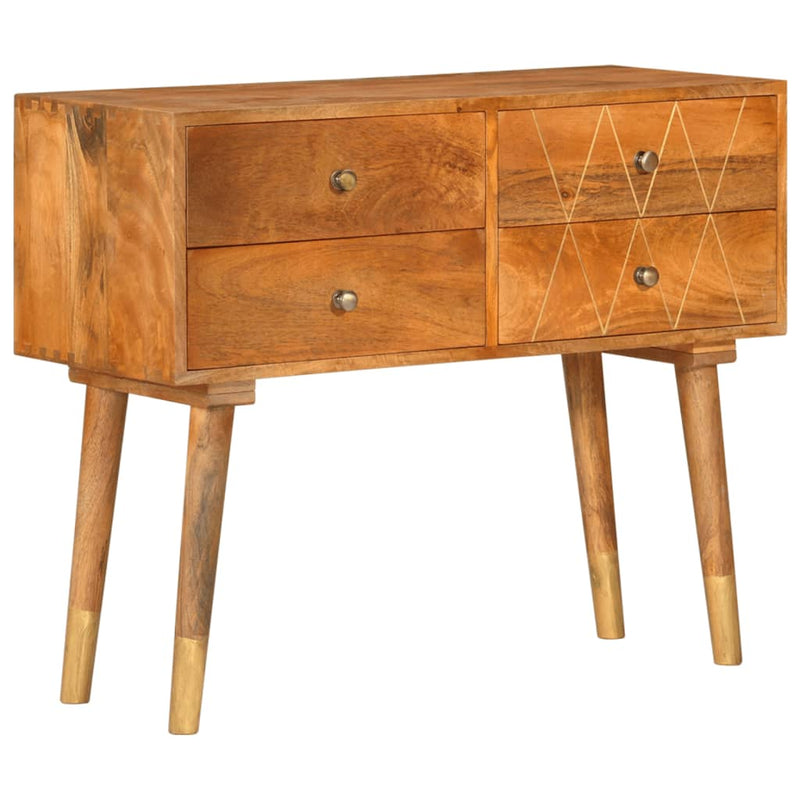 vidaXL Sideboard 85x40x70 cm Solid Mango Wood