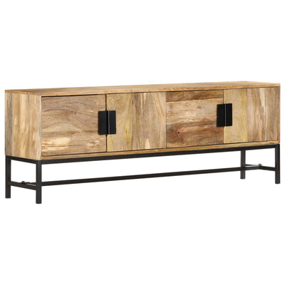 vidaXL TV Cabinet 140x30x50 cm Solid Mango Wood
