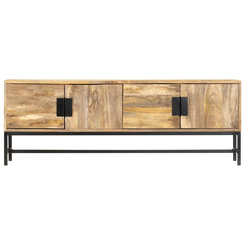 vidaXL TV Cabinet 140x30x50 cm Solid Mango Wood