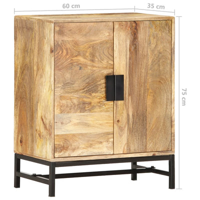 vidaXL Sideboard 60x35x75 cm Solid Mango Wood