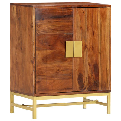 vidaXL Sideboard 60x35x75 cm Solid Acacia Wood