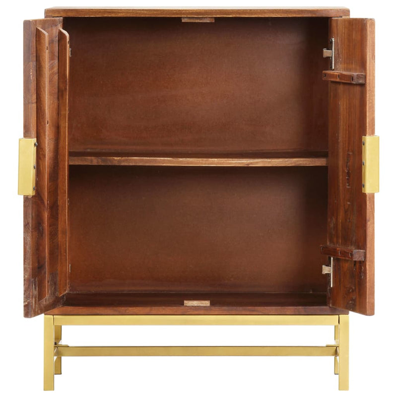 vidaXL Sideboard 60x35x75 cm Solid Acacia Wood