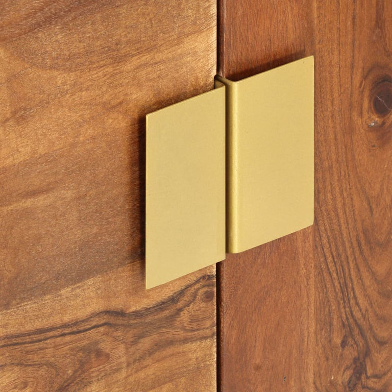 vidaXL Sideboard 60x35x75 cm Solid Acacia Wood