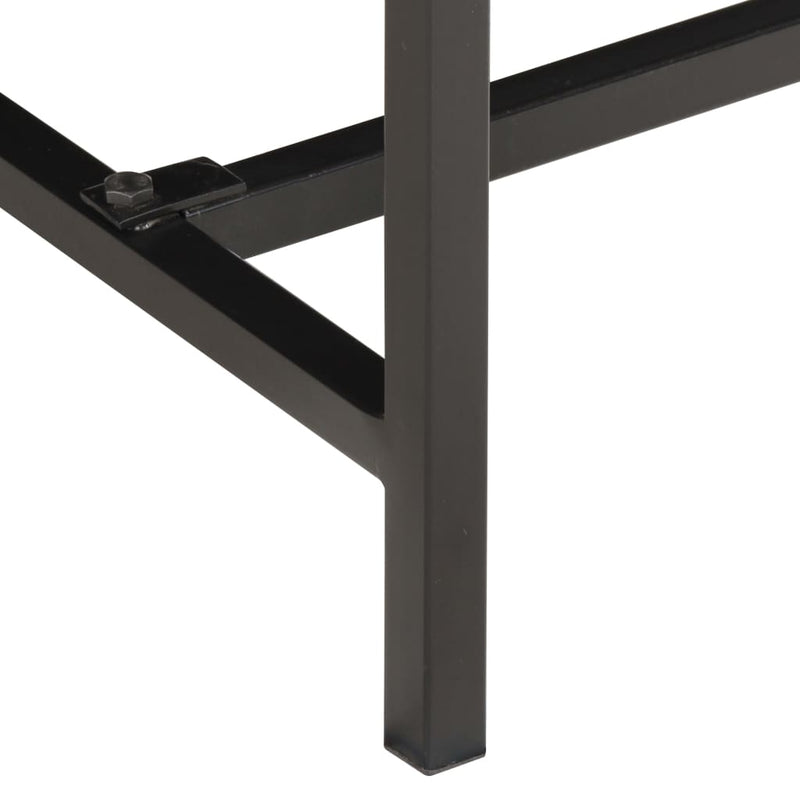 vidaXL Highboard 80x30x100 cm Solid Mango Wood