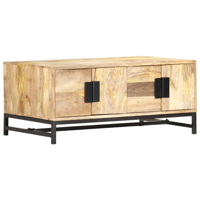 vidaXL Coffee Table 90x55x40 cm Solid Mango Wood