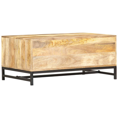 vidaXL Coffee Table 90x55x40 cm Solid Mango Wood