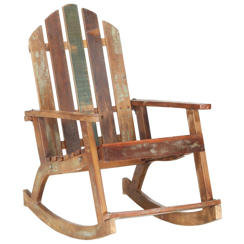 vidaXL Garden Rocking Chair Solid Reclaimed Wood