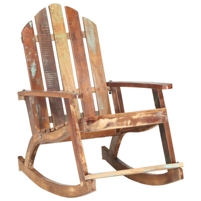vidaXL Garden Rocking Chair Solid Reclaimed Wood
