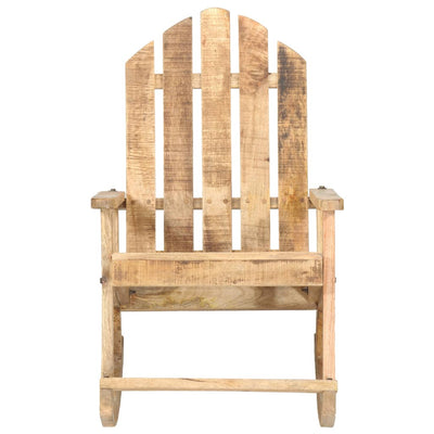 vidaXL Garden Rocking Chair Solid Mango Wood