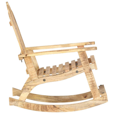 vidaXL Garden Rocking Chair Solid Mango Wood
